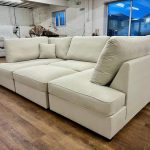 Elegant Wooden Arm Sofa